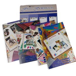 Creative Memories Scrapbook Page Design & Layout Ideas Lot Of 5 Vtg